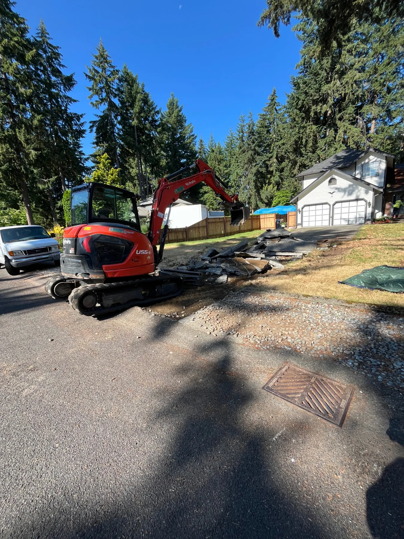 Excavation project photo